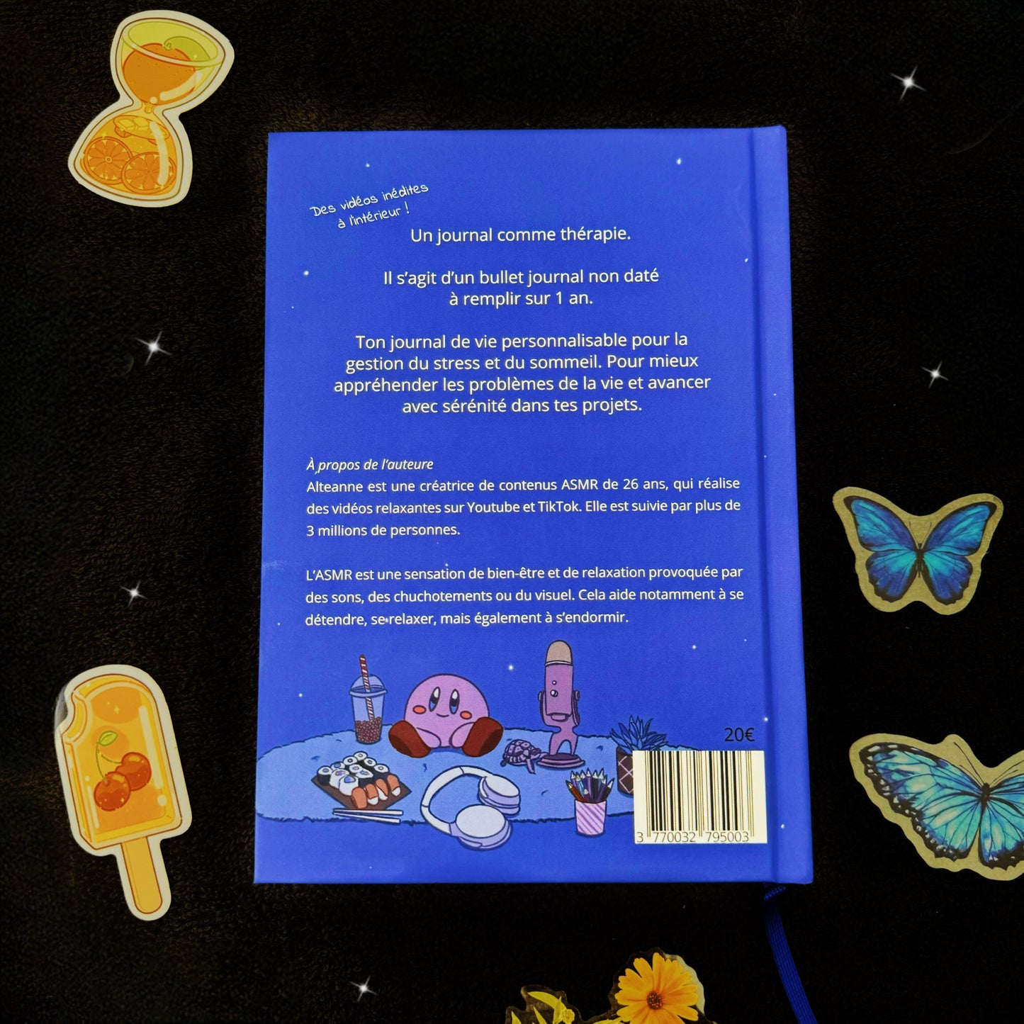 Journal ASMR dédicacé